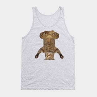 cat yoga Tank Top